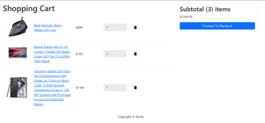 Kartly: E-Commerce Platform background